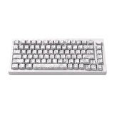 AKKO MONSGEEK M1 V5 Contour Lines White RGB Kablosuz Hotswap Mekanik Gaming Klavye
