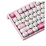 AKKO MONSGEEK MG108B Rainbow Marshmallows RGB Kablosuz Hotswap Mekanik Gaming Klavye