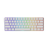 AKKO MONSGEEK FUN60 Ultra Shine-Through White Hall Effect Manyetik Switch ARGB Kablosuz Hotswap Mekanik Gaming Klavye