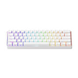 AKKO MONSGEEK FUN60 Ultra Shine-Through White Hall Effect Manyetik Switch ARGB Kablosuz Hotswap Mekanik Gaming Klavye