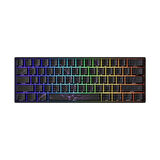 AKKO MONSGEEK FUN60 Max Shine-Through Black Hall Effect Manyetik Switch ARGB Kablosuz Hotswap Mekanik Gaming Klavye