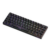 AKKO MONSGEEK FUN60 Max Shine-Through Black Hall Effect Manyetik Switch ARGB Kablosuz Hotswap Mekanik Gaming Klavye