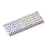 AKKO MONSGEEK FUN60 Max Shine-Through White Hall Effect Manyetik Switch ARGB Kablosuz Hotswap Mekanik Gaming Klavye