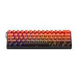 AKKO MONSGEEK FUN60 Ultra Shine-Through Blaze Gradient Hall Effect Manyetik Switch ARGB Hotswap Mekanik Gaming Klavye