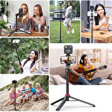 Ulanzi MT-44 Uzatılabilir Vlog Tripod Siyah