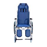 Comfort Plus Alüminyum Tekerlekli Sandalye | Sırtı Yatar Ayak Kalkar Ergonomik Tasarım KY954LGC-46