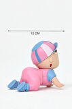 Sevimli Emekleyen Bebek (Mavi ve Pembe)
