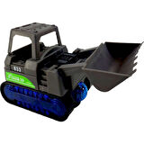 3D Işıklı Sesli Müzikli Çarp Dön Sensörlü İş Makinesi Dozer