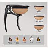 Donner DC2 Gitar Kaposu Guitar Capo Elektro ve Akustik Gitar ( Pena Hediyeli ) DC-2