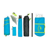 Naturehike P-Serisi 4 Kişilik Kamp Çadırı MAVİ