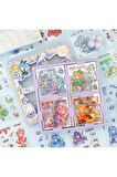 Fairy Girl and Animals Temalı 100 Yaprak 4 Bölmeli Sticker Seti • Bullet Journal (GGK-DG042)