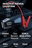 Buture Beta05 4000A 4 ın 1 23800mAh Taşınabilir Akü Takviye Kiti