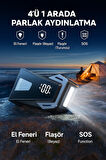 Buture Beta05 4000A 4 ın 1 23800mAh Taşınabilir Akü Takviye Kiti