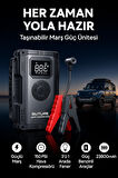 Buture Beta06 4000A 4 ın 1 23800mAh Taşınabilir Akü Takviye Kiti