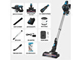 INSE N5S Cordless Vacuum Cleaner Şarjlı Dikey Süpürge Mavi