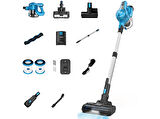 INSE S62 Cordless Vacuum Cleaner Şarjlı Dikey Süpürge Mavi