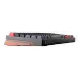 Machenike K600-B100 Lite Kablolu Brown Switch RGB Siyah İngilizce Gaming Klavye