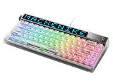 Machenike KT68 Kablolu Crystal Tactile Switch LCD RGB Beyaz İngilizce Gaming Klavye