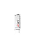 Hiksemi E327C USB 3.2 Dual 256GB Bellek (Typc + USB A) HS-USB-E327C-256G Usb Bellek