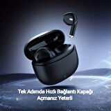 Heyplus A1 Siyah Bluetooth Kulaklık , Bluetooth 5.4 Ios Android Uyumlu Kablosuz Kulaklık