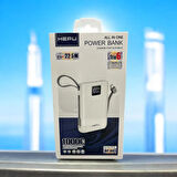 HEPU 22.5w Powerbank Usb-c Taşınabilir Hızlı Şarj Cihazı 10000 Mah Type-c Den Şarj Edilebilir