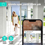 Botslab 360+ C211 2K Pro WiFi 360° Akıllı Güvenlik Kamerası Bebek Monitörü Evcil Hayvan Kamerası İç Mekan Kamerası IP Kamera Yeni Versiyon Siyah (Distribütör Garantili)