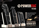 Powertec TR-5400 3 Lü Saç Sakal Günlük Kesim Makinesi