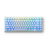 MCHOSE G75 PRO %75 Matcha Latte Switch V2 RGB Kablosuz Hotswap Glacier Gradient Mekanik Gaming Klavye (MC-G75-14)