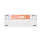 MCHOSE K99 %98 RGB Kablosuz Hotswap Horizon Orange Mekanik Gaming Klavye (MC-K99-4A)