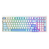 MCHOSE G98 %98 RGB Kablosuz Hotswap Mavi Mekanik Gaming Klavye (MC-G98-2)