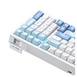 MCHOSE G98 %98 RGB Kablosuz Hotswap Mavi Mekanik Gaming Klavye (MC-G98-2)