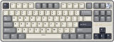 Royal Kludge R87 Pro Beyaz/Gri TKL Kablolu US Gaming Klavye