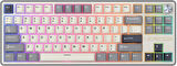 Royal Kludge R87 Pro Beyaz/Gri TKL Kablolu US Gaming Klavye