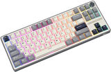 Royal Kludge R87 Pro Beyaz/Gri TKL Kablolu US Gaming Klavye