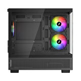 1st Player Mıku Mi5 Siyah 750w 80+ Atx 3.1 Sılver Argb 6x12cm Fan Temperli Cam Usb 3.0 M-atx Kasa