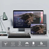 Aula F75 Max Mekanik RGB TKL Reaper Switch Kablosuz Makrolu Hot Swap Klavye Lacivert