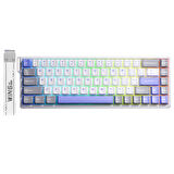 Aula Win68 He Max Manyetik Klavye Rapid Trigger Wing Chun Switch 8000Hz RGB TKL Hot Swap Oyuncu Klavyesi Mavi