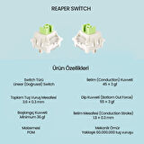 Aula Leobog Reaper Lineer Mekanik Switch 100 Adet