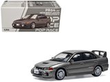 Pop Race Mitsubishi Lancer Evolution IV Dark Grey 1:64 Açılır Kaputlu Model Araba PR64-327