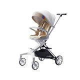 BeBeBus Butterfly+ Bebek Arabası Gold (Türkiye Garantili)