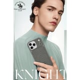 Santa Barbara Polo Racquet Club  iPhone 17 Kılıf Pu Deri Timsah Tasarım Business Knight Kapak