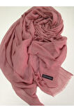 modakaşmir bambu şal soft pembe