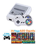 Zhltoys 620 Oyunlu Mini Retro Atari Oyun Konsolu Klasik Oyunlu Tv Atarisi 2 Kollu Oyun Konsolu