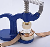 Sepetegelsin Saat Arka Kapak Kapatma Saat Pres Seti 12 Kalıplı Metal Gövde