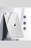 iPad Air 11 2025 M3 Çip Uyumlu Fuchsia Darbe Emici Koruyucu Şeffaf Silikon Kapak