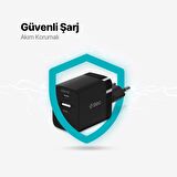 Polham Ttec PD 45W 1x Type C ve 1x USB Girişli Şarj Adaptörü, Akım ve Isı Korumalı Süper Hızlı Başlık