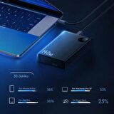 Baseus Dijital Led Göstergeli Ultra Hızlı 140W 24000mah Powerbank Telefon Macbook Laptop Şarj Cihazı