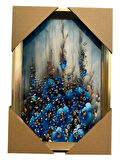Duvar Tablo 22X32 Cm Çiçekler 3 Boyutlu M4440-1