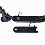 Elektrikli Scooter Aksesuar Koruyucu Paspas Cybersoul X3 Pro İçin Gri Kurt Nakış Arma Amblem