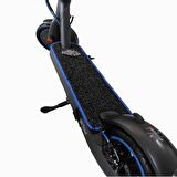 Elektrikli Scooter Aksesuar Koruyucu Paspas Cybersoul X3 Pro İçin Gri Kurt Nakış Arma Amblem